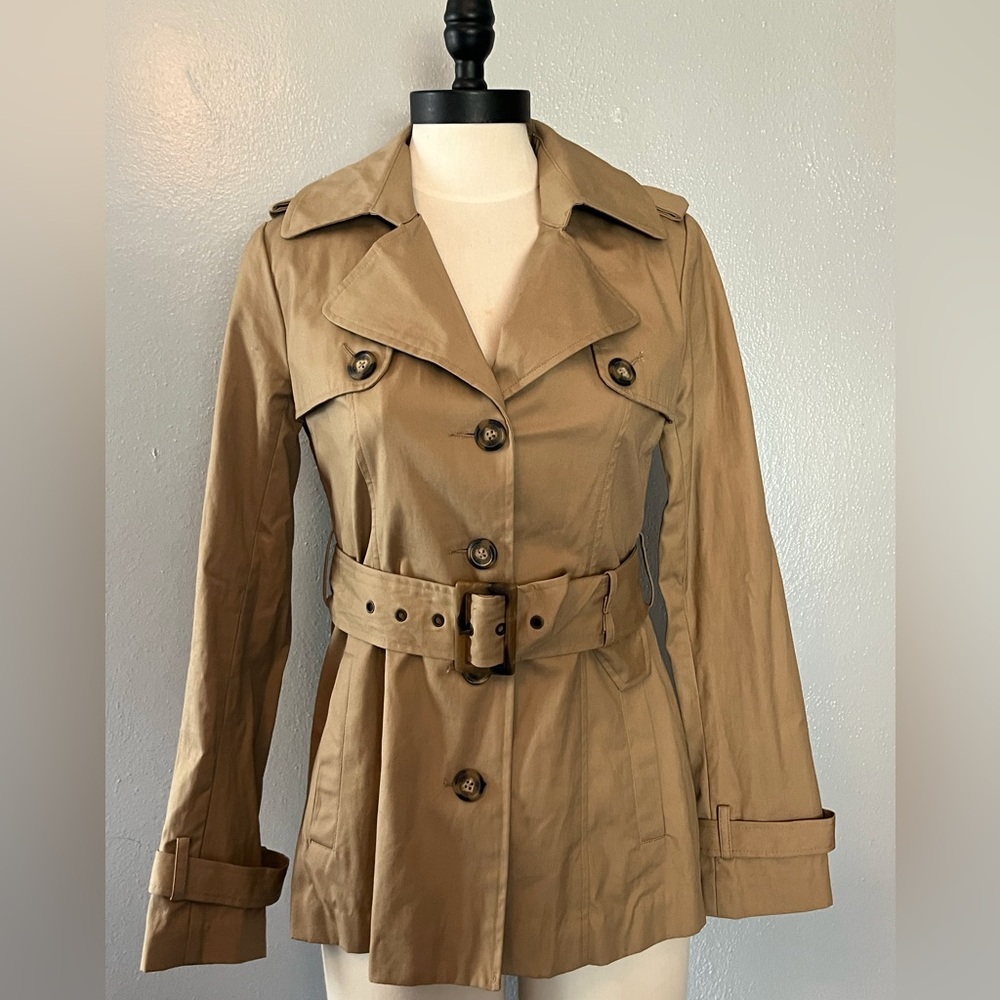 BB Dakota Business Dress Trench coat size small